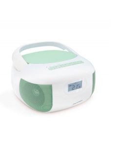 METRONIC LEITOR CD-MP3 BLUETOOTH VERDE MADDY - 477186