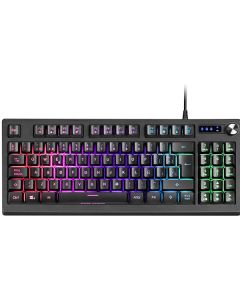 MARS GAMING TECLADO MK60 MECHANICAL FRGB  CHROMA ANTI DUST BLUE BLACK - MK60BPT