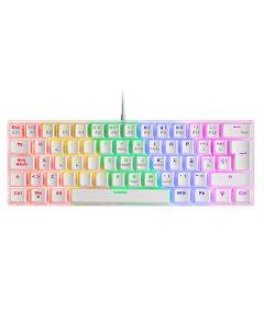 MARS GAMING TECLADO MK60 MECHANICAL FRGB CHROMA ANTI DUST BLUE WHITE - MK60WBPT