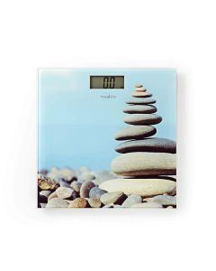 NEDIS BALANÇA PERSONAL SCALES DIGITAL TEMPERED GLASS DESIGN PRINT - PESC112DVA