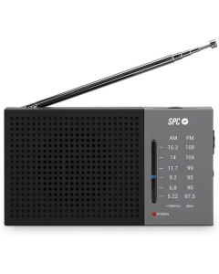 SPC RADIO AM/FM JETTY LITE BLACK - 4584N